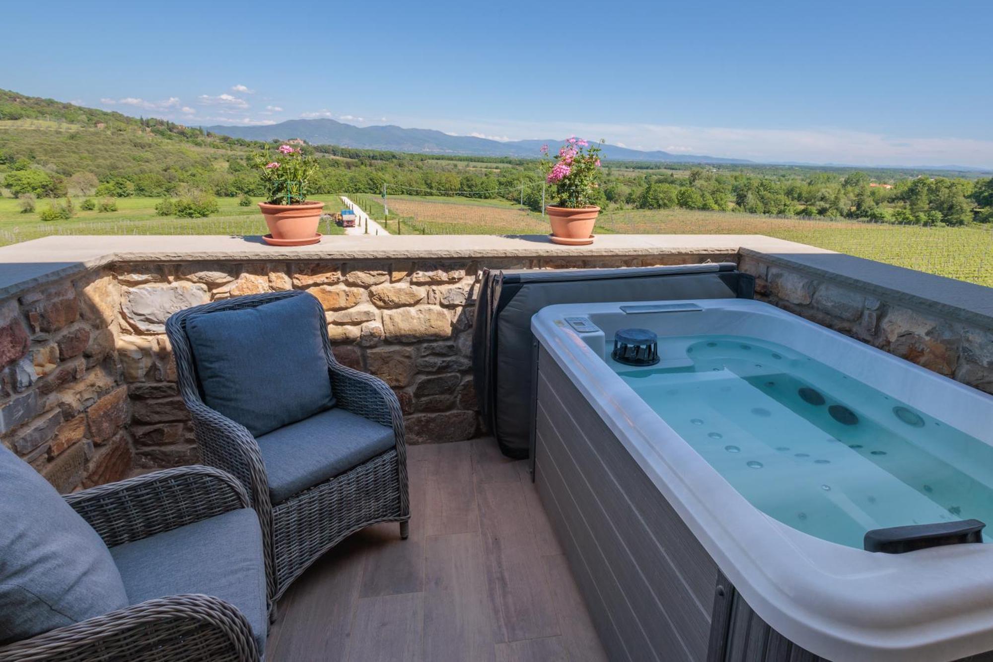Podere La Doccia Civitella in Val di Chiana Exteriör bild